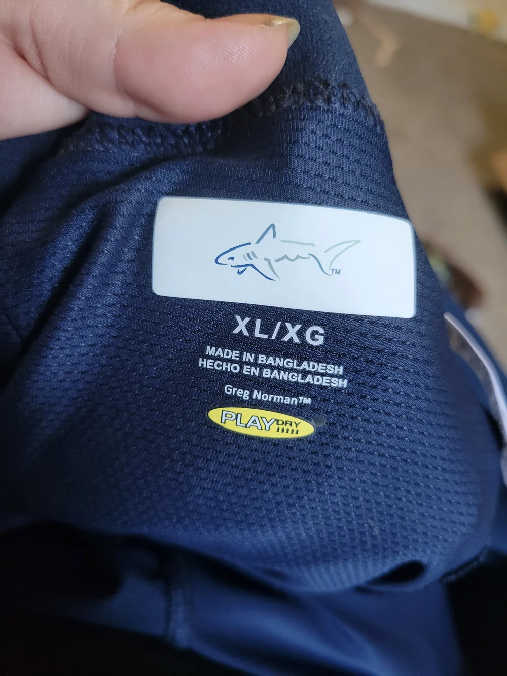 Greg Norman Women's Skort Golf/Tennis Size XL Navy Zippered Pockets Short